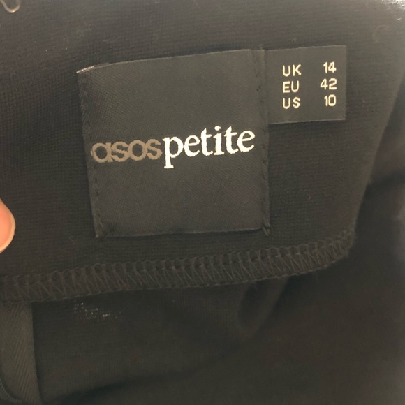 NWOT ASOS Design Petite BodyCon Embellished Open Back Dress - Picture 9 of 10